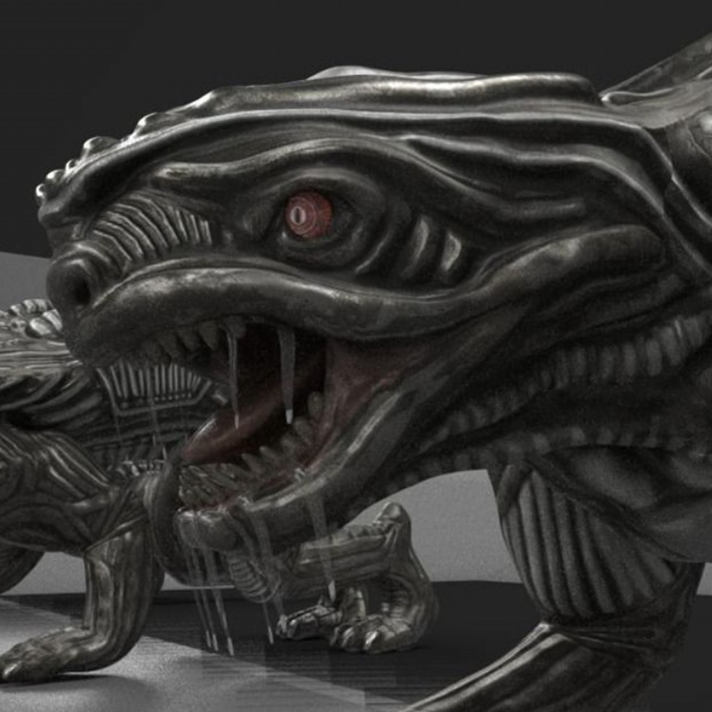 Alien Animal Blender Game Engine preview image 5